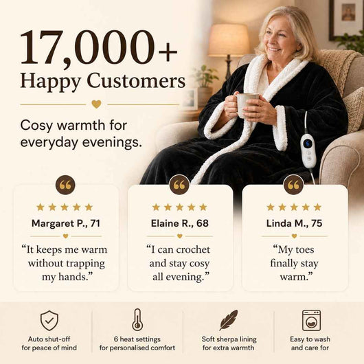 Wearable Heated Blanket