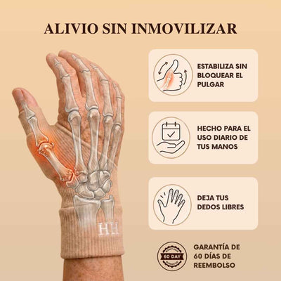 Muñequera con estabilizador de pulgar