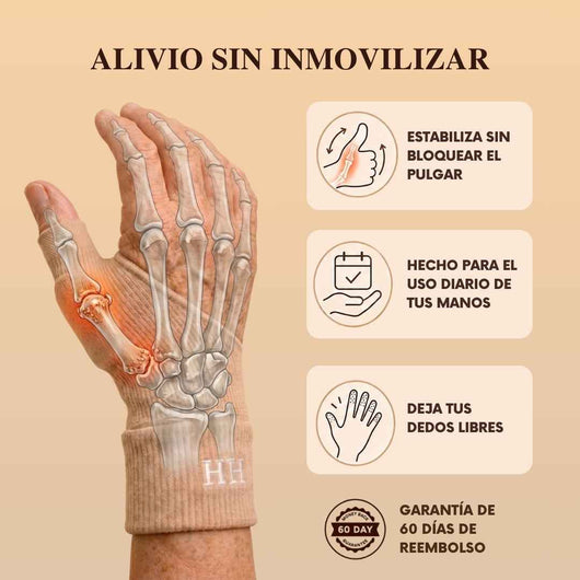 Muñequera con estabilizador de pulgar