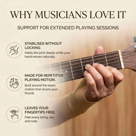 The Guitarist's Hand Stabilizer