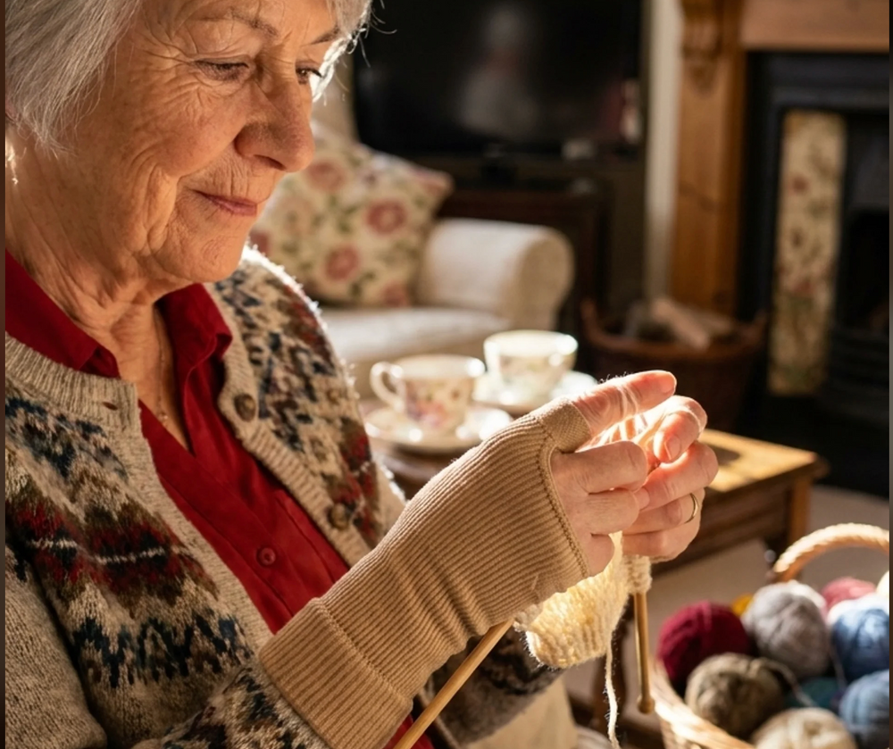 If your doctor told you to stop knitting, read this part