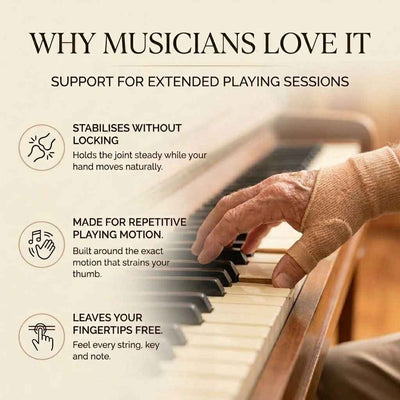 The Musician's Thumb Stabilizer