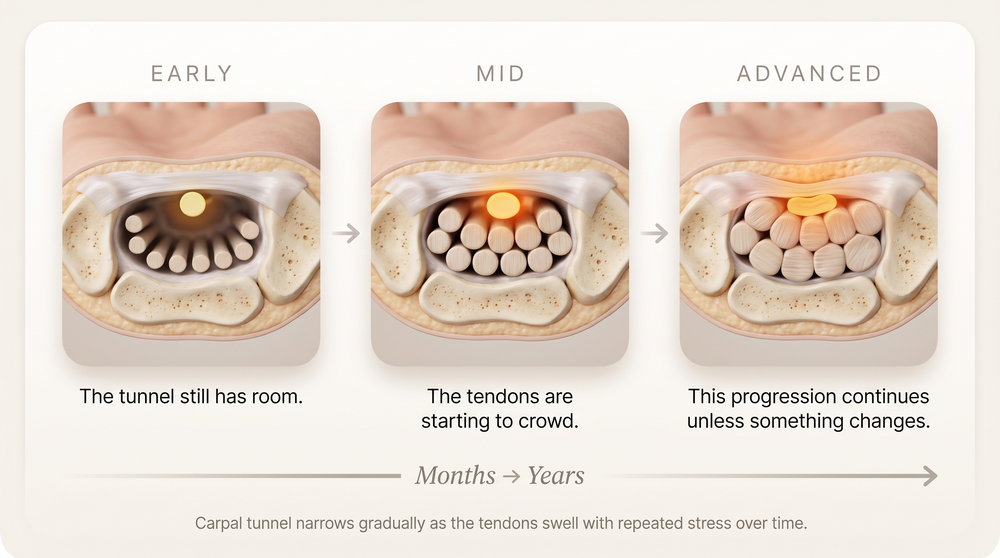 2. The Real Problem Is a Tunnel in Your Wrist