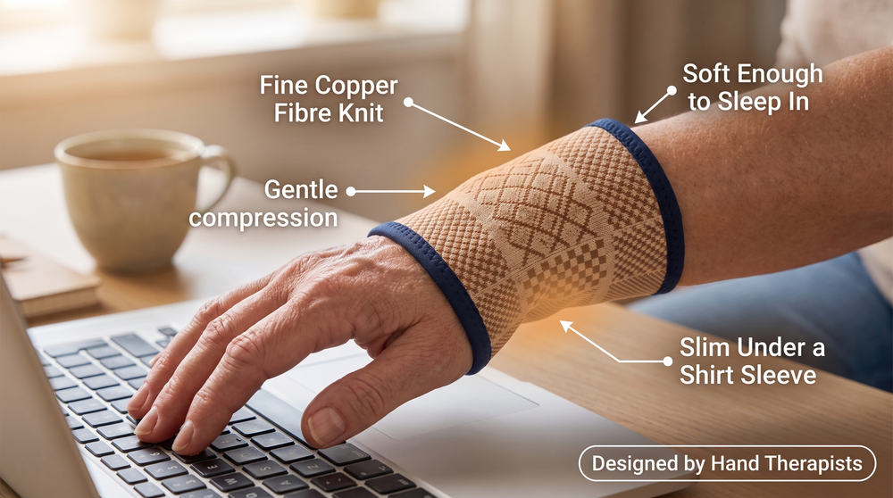 A Wrist Brace Designed to Actually Stay On All Day and Through the Night